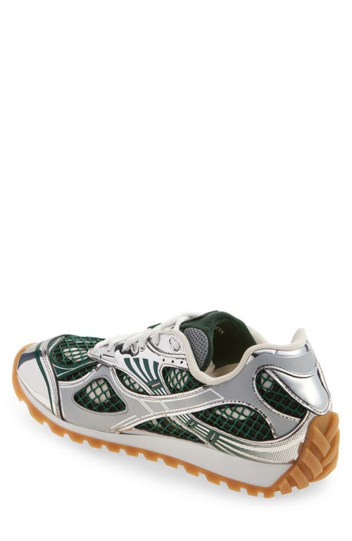 Bottega Veneta Dynamic Orbit Sneakers Featuring Mesh Panels In Multi