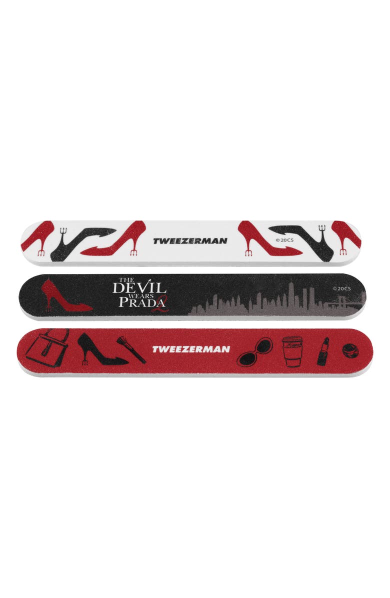 TWEEZERMAN The Devil Wears Prada 2 Nail File Set, Alternate, color, 