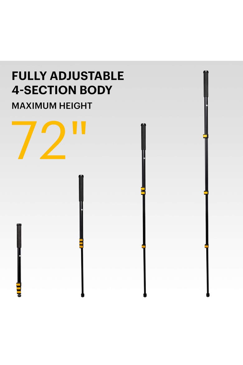 PhotoGear 72-inch Portable Camera Monopod, Alternate, color, Black