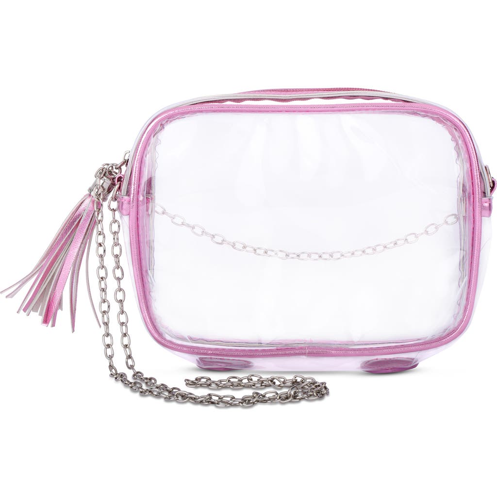 Iscream Kids' Tassel Clear Crossbody Bag In Multi