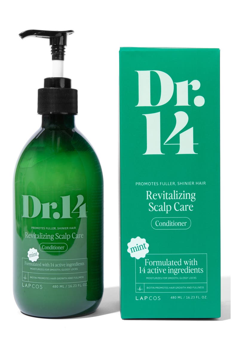 Dr.14 Revitalizing Scalp Care Conditioner, Main, color, GREEN