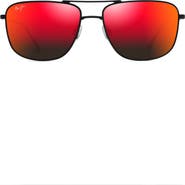 Maui Jim Mikioi 54mm PolarizedPlus2® Aviator Sunglasses