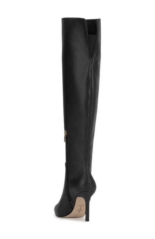 Jessica Simpson Earon Pointed Toe Over The Knee Boot In Black