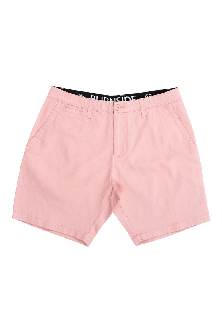 Stretch Twill Shorts, Alternate, color, PINK