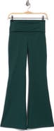 YOGALICIOUS Lux Florence Foldover 7/8 Flare Leggings