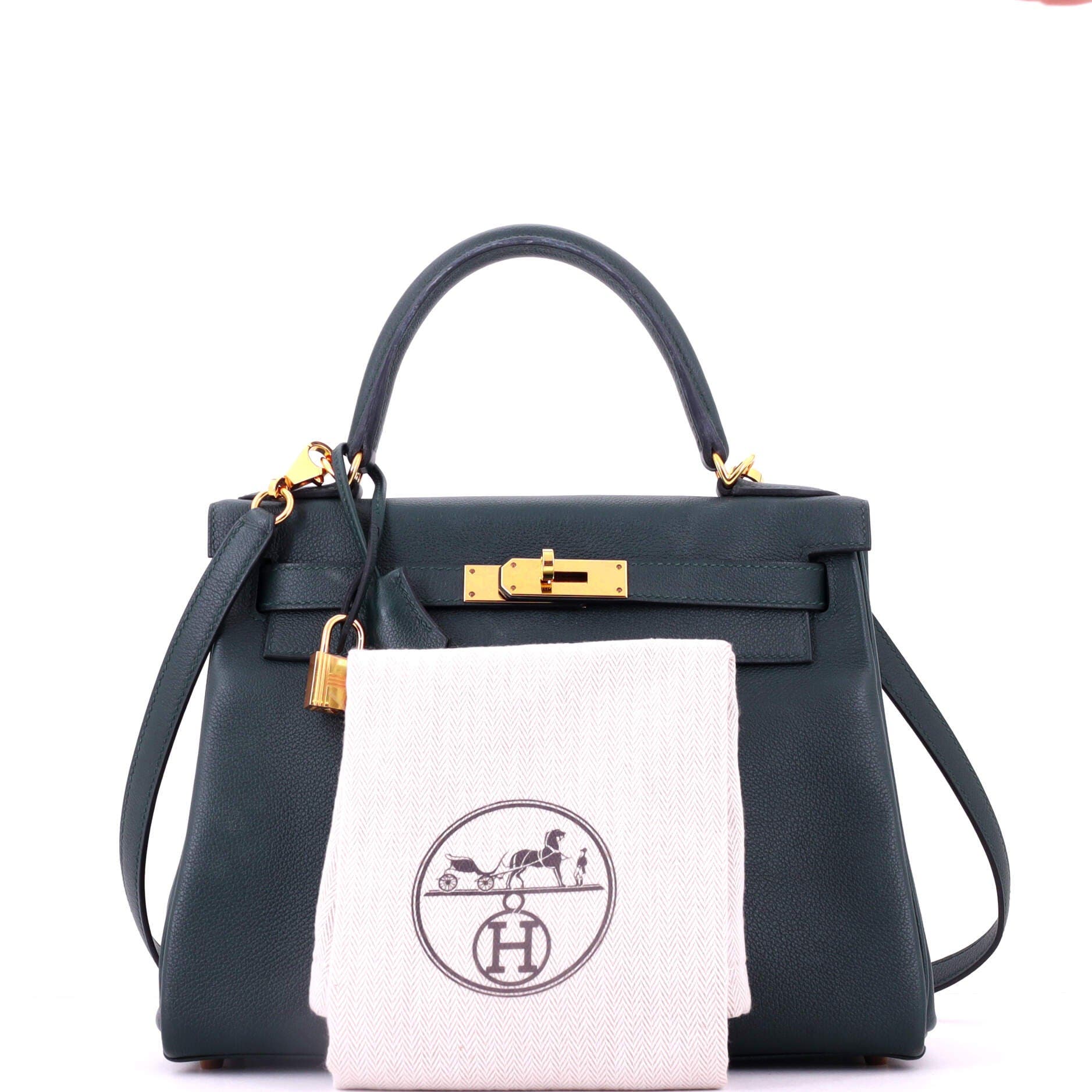 Kelly Handbag Green Evercolor with Gold Hardware 28, Alternate, color, Green