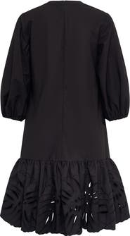 Maison Common Cotton Dress With Embroidery