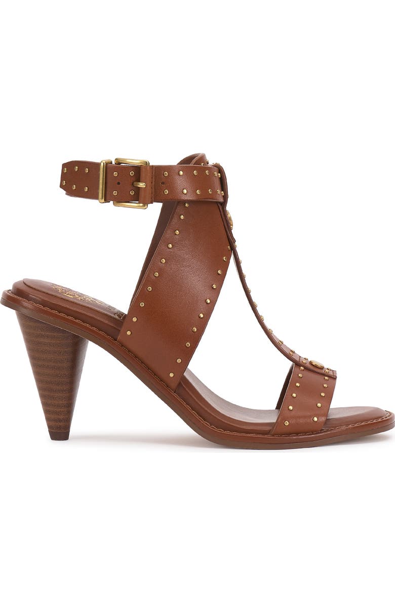 Vince Camuto Faunie T-Strap Sandal, Alternate, color, Whiskey