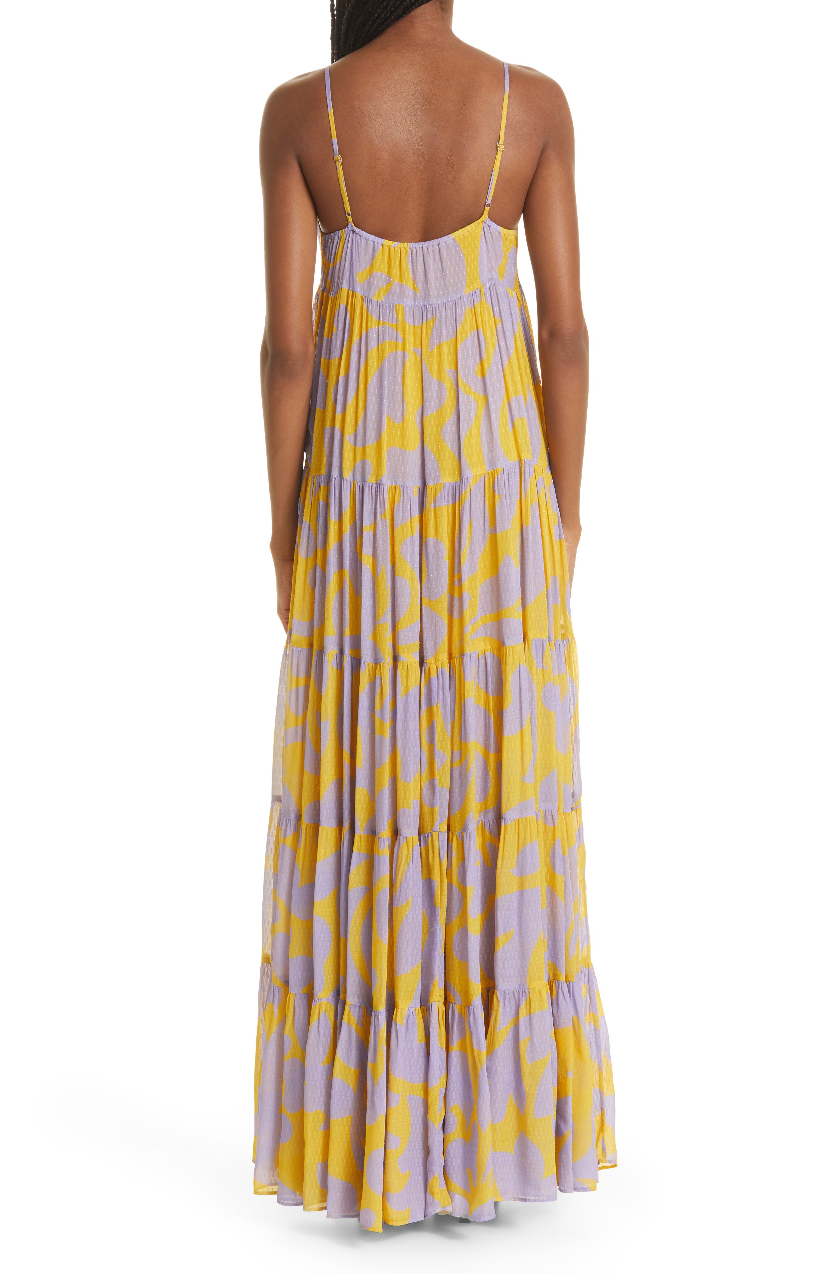RHODE Josephine Tiered Maxi Dress (Women) | Nordstromrack