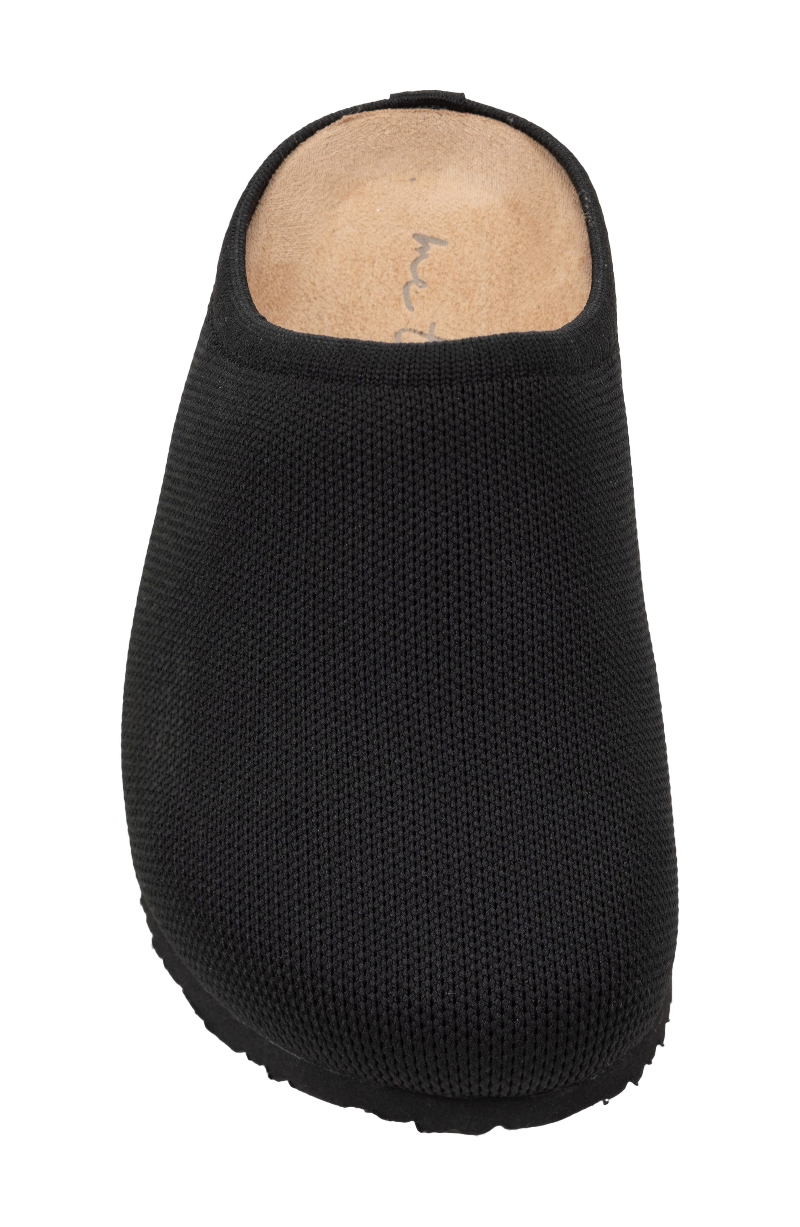 Bitsy Flat Mule, Alternate, color, BLACK