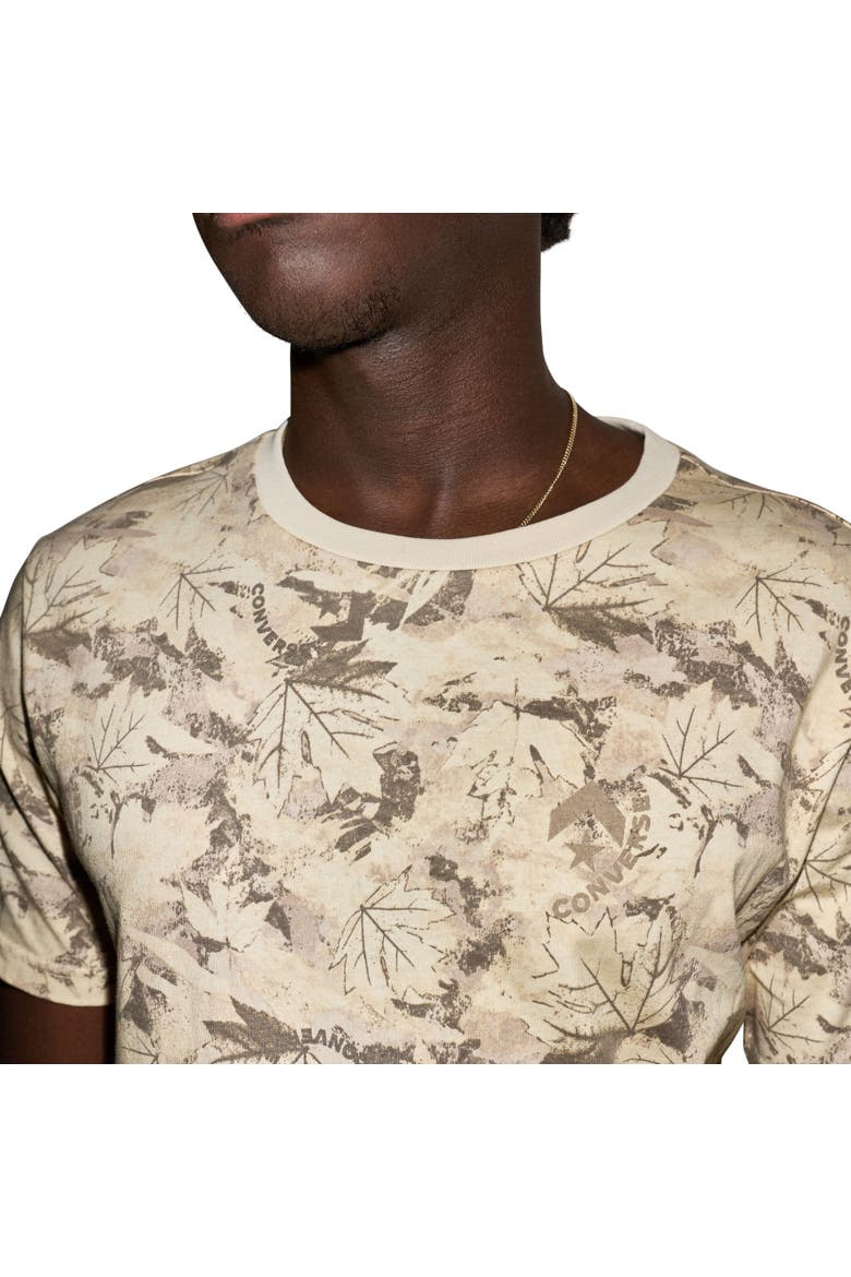 All Over Print Camo Tee, Alternate, color, PAPYRUS MULTI