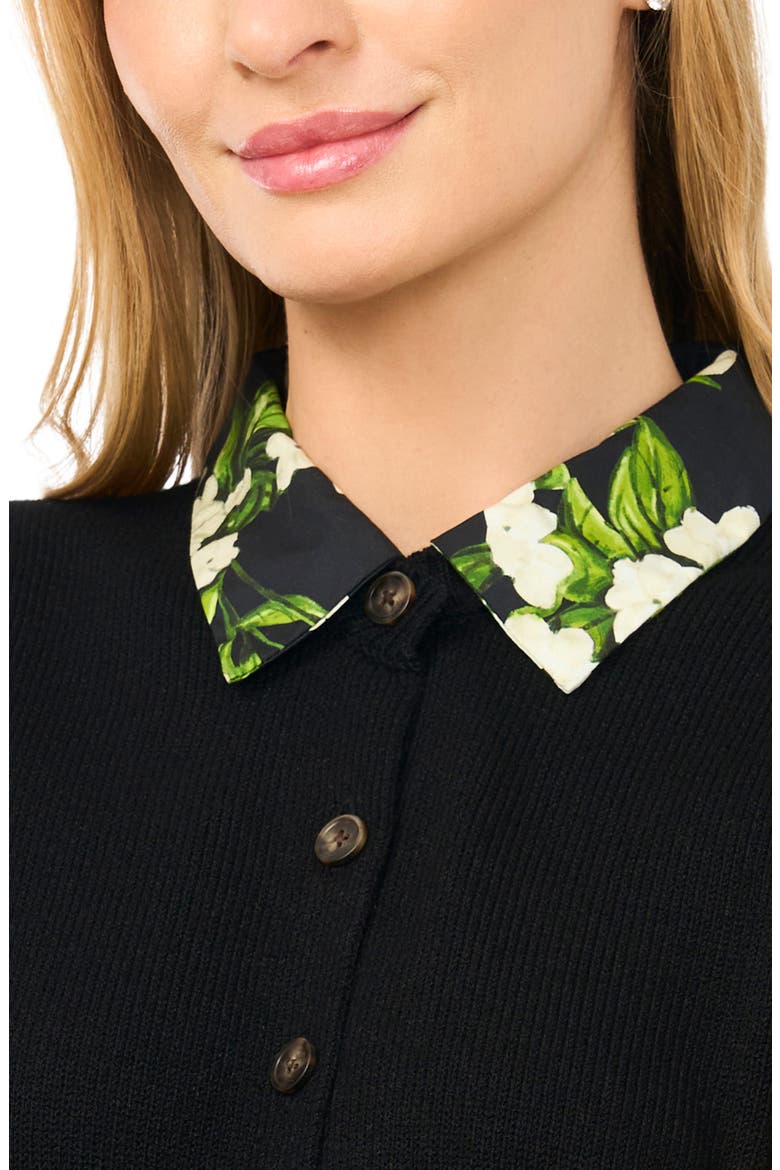 Hebe Twofer Cardigan, Alternate, color, RICH BLACK