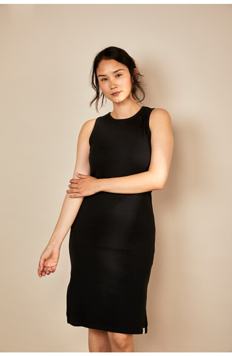 The Bshirt Women's Black Dress, Alternate, color, Black