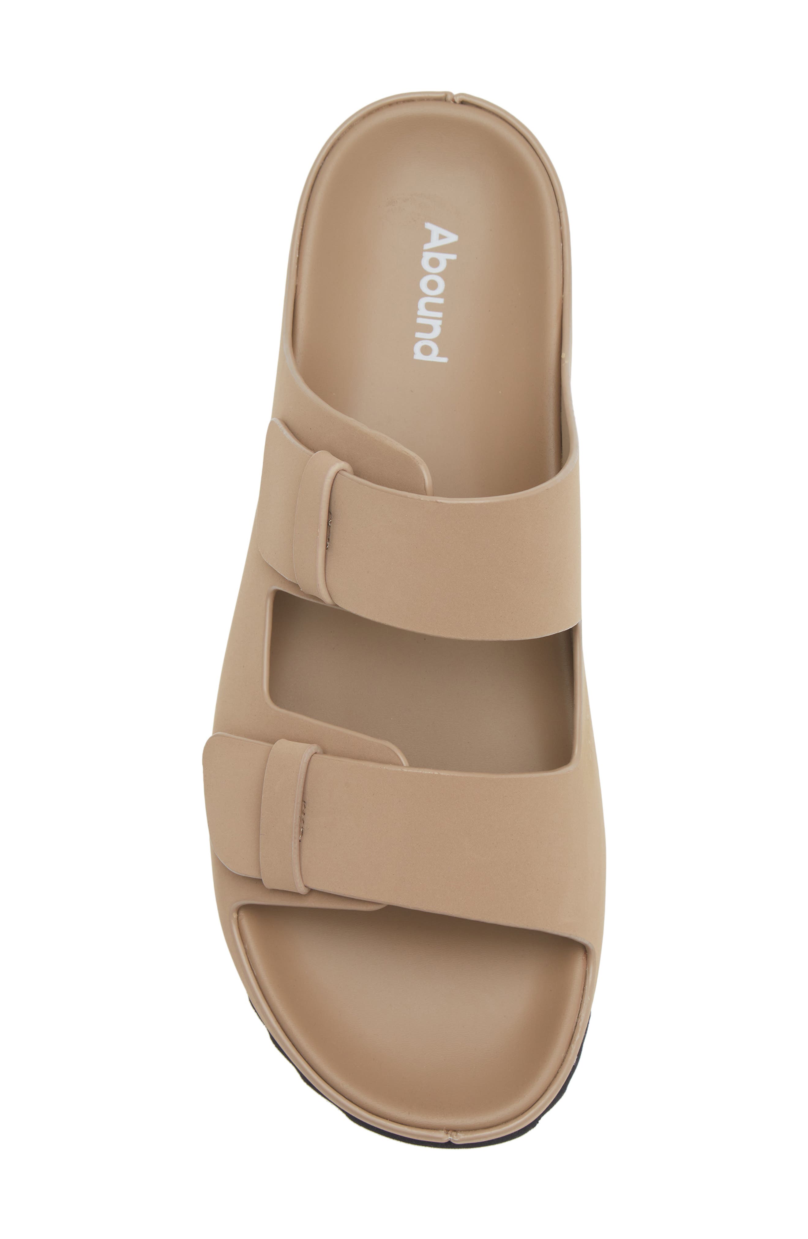 Abound Paulus Slide Sandal, Alternate, color, Beige Gravel