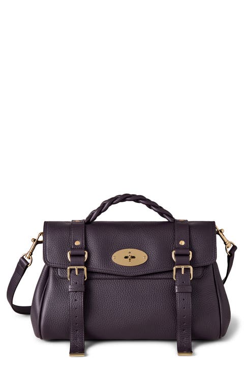 Alexa Leather Satchel