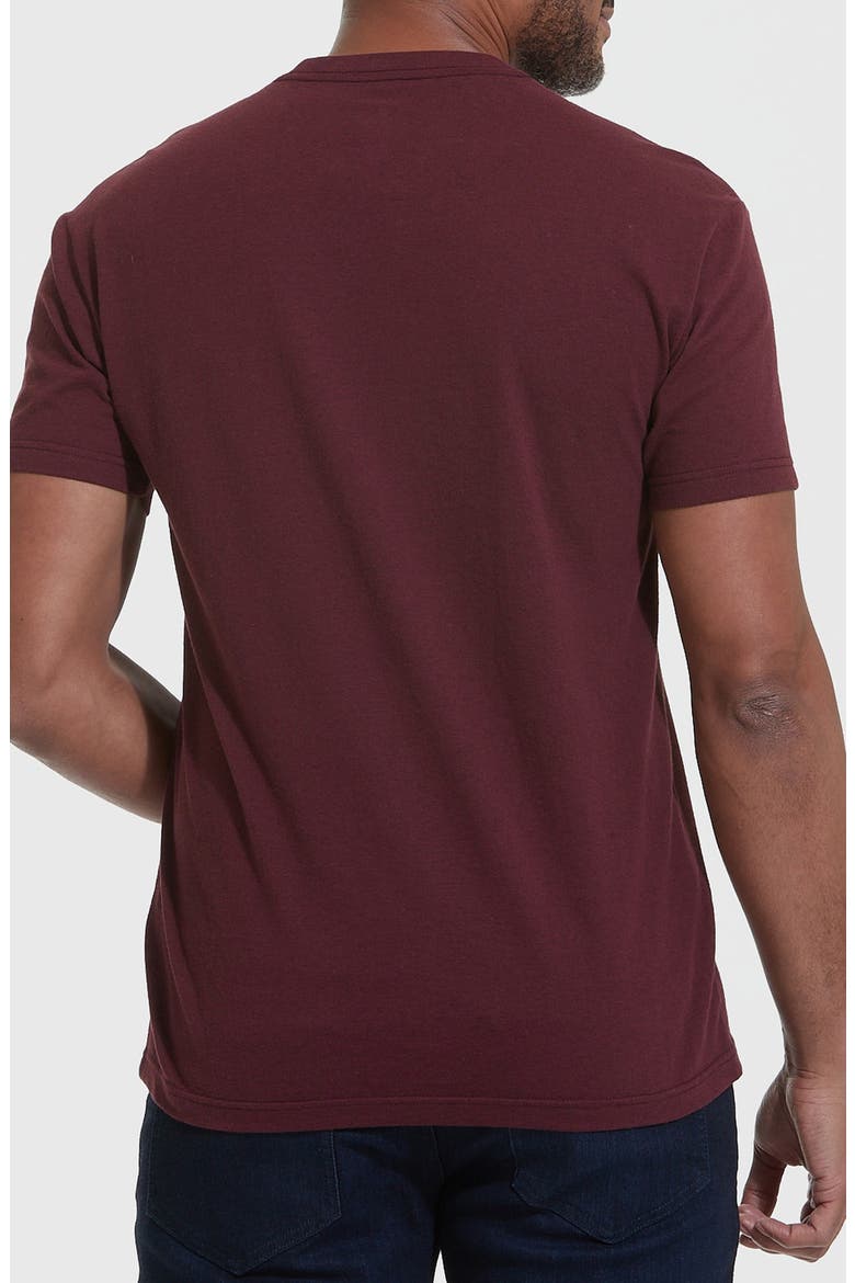 Classic Crewneck T-Shirt, Alternate, color, MAHOGANY