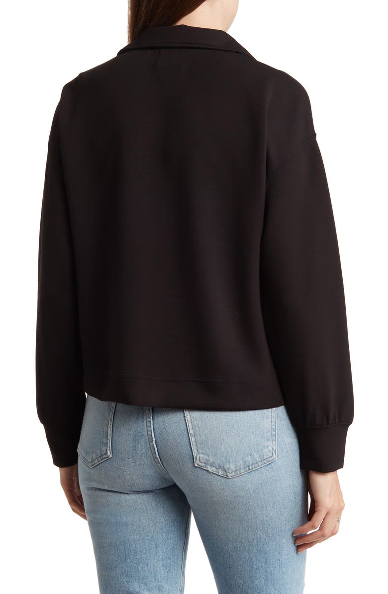 INDUSTRY REPUBLIC CLOTHING Collared Scuba Sweater, Alternate, color, 