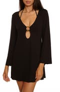 Becca Beach to BBQ Long Sleeve Cover-Up Tunic