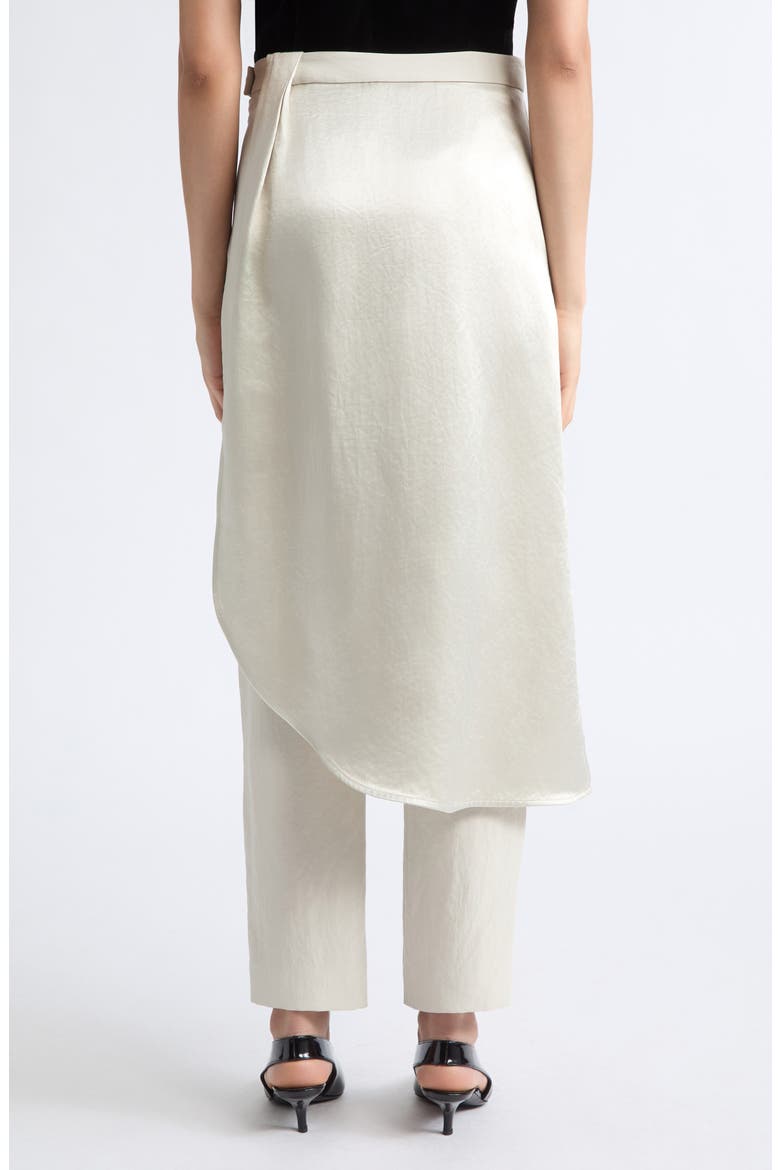 Wrap Skirt Trousers, Alternate, color, CHAMPAGNE