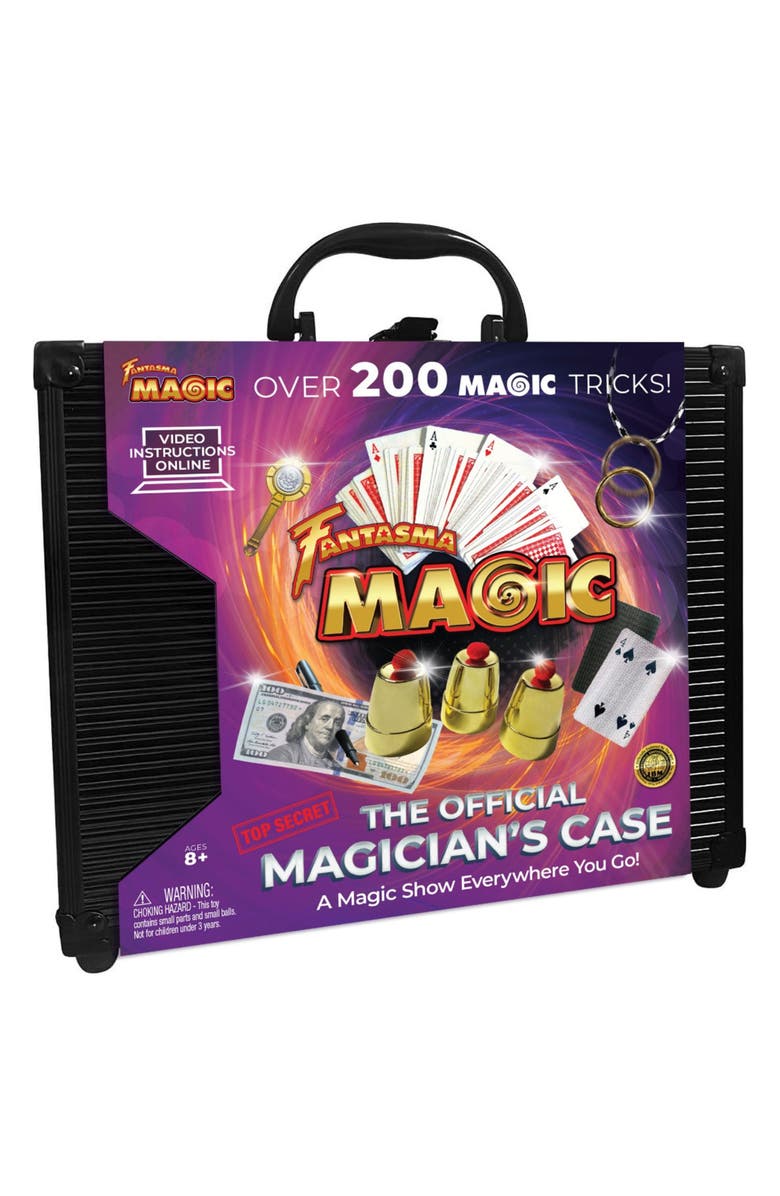 Fantasma Toys The Official Magician's Case, Main, color, Black