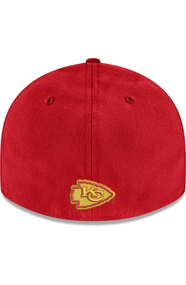 New Era Men's New Era Red Kansas City Chiefs Omaha Low Profile 59FIFTY Fitted Team Hat, Alternate, color,