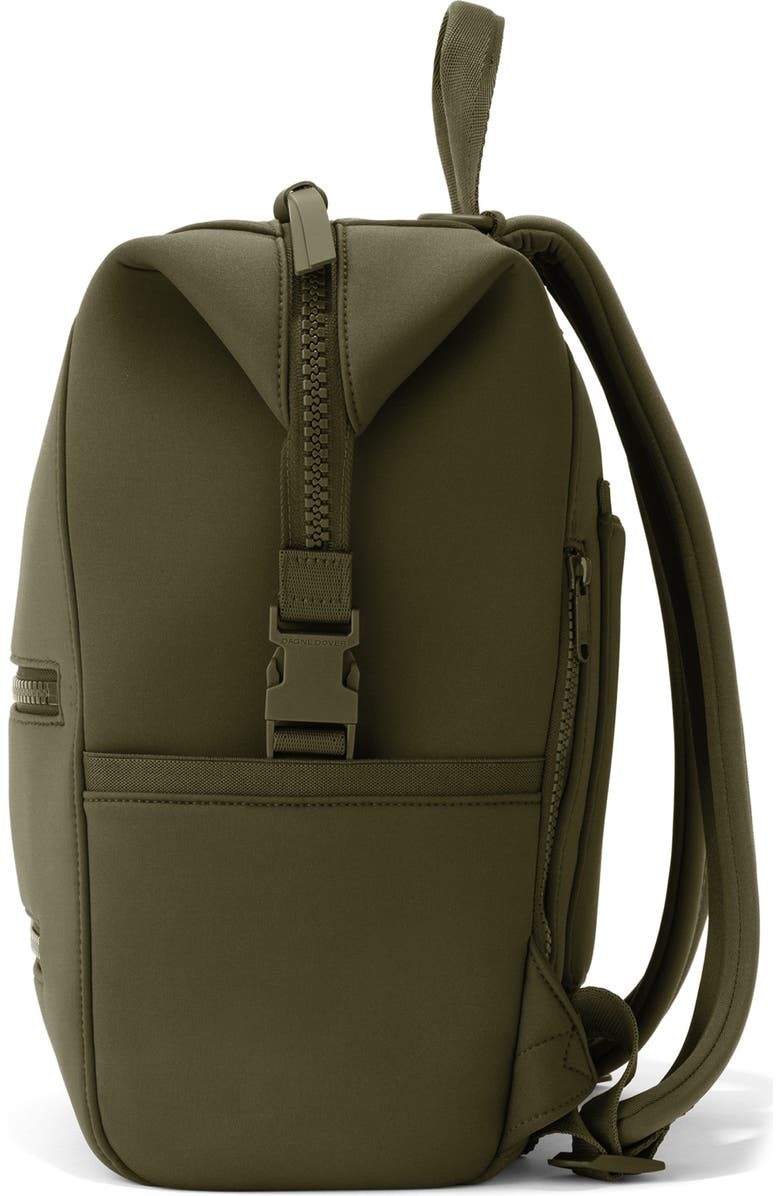 Dagne Dover Indi Medium Neoprene Diaper Backpack, Alternate, color, Dark Moss