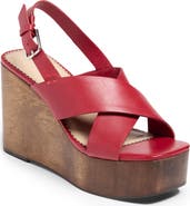 Cinq à Sept Vinny Platform Wedge Sandal