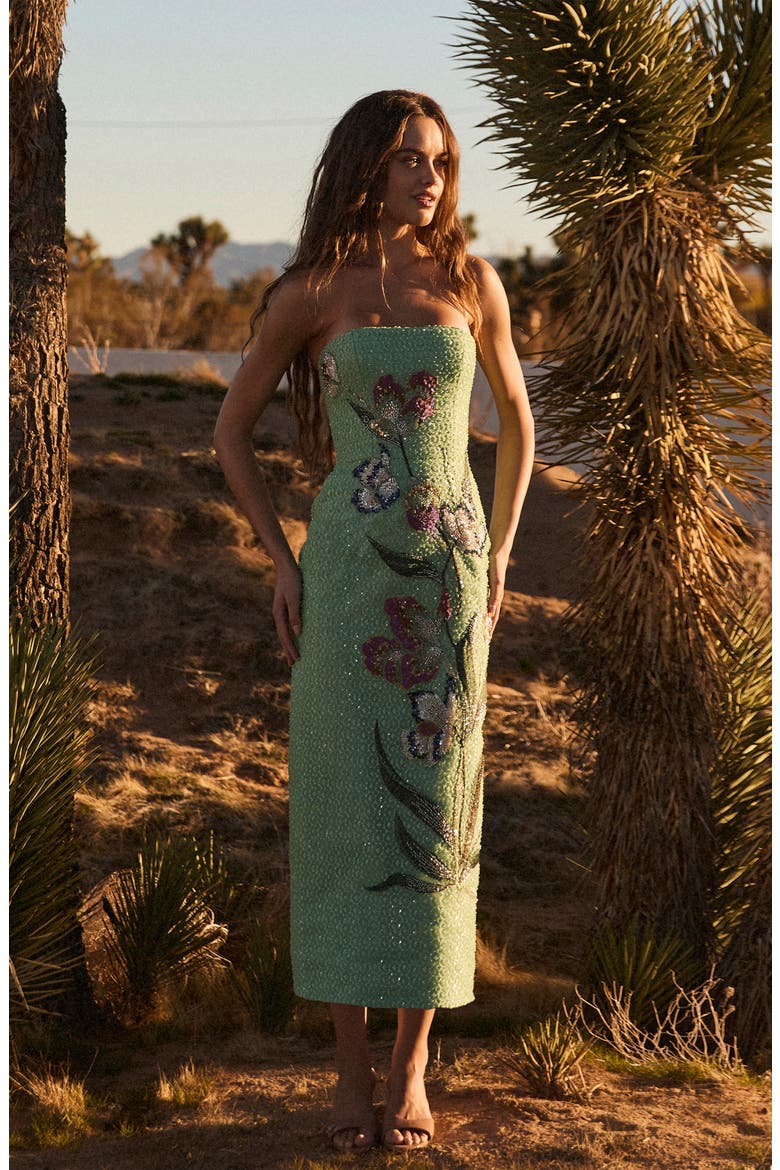 sofia asymmetrical ls maxi dress SOFIA ASYMMETRICAL LONG SLEEVE MAXI DRESS - LIME