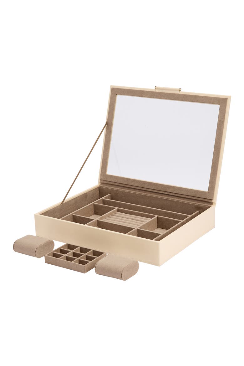 Sophia Jewelry Box, Alternate, color, IVORY