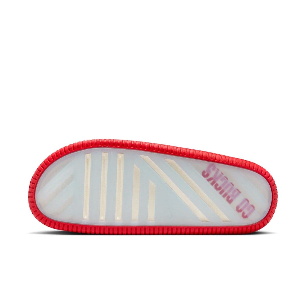 Nike Men's Nike Ohio State Buckeyes Calm Slides 2.0, Alternate, color, Cream