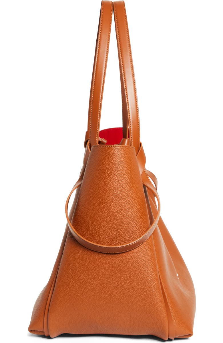 Christian Louboutin Large Bettina Leather Tote, Alternate, color, Bg71 Cuoio
