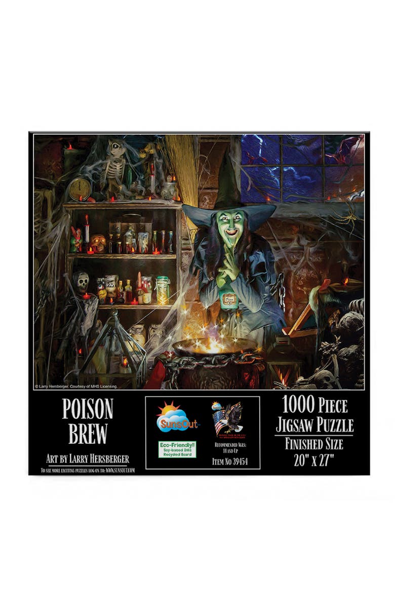 Sunsout Poison Brew 1000 piece Jigsaw Puzzle for Adults, Alternate, color, Multicolor