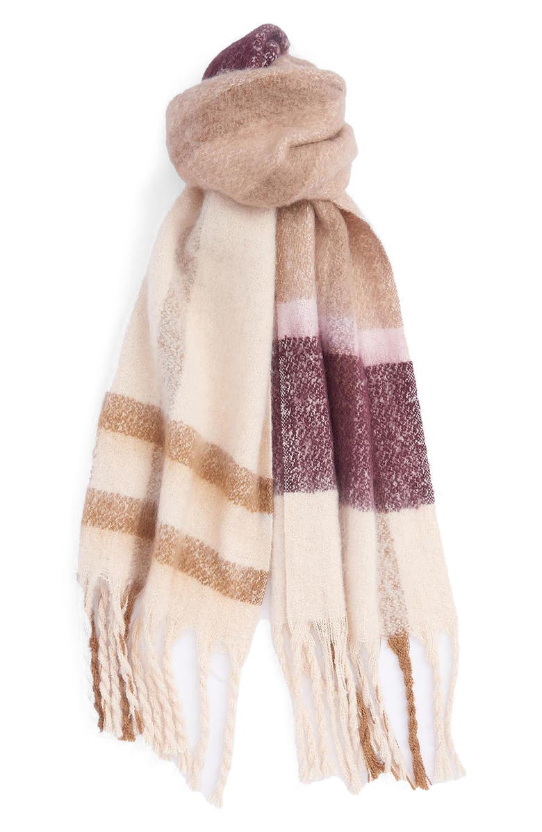 Barbour Isla Tartan Scarf, Alternate, color,