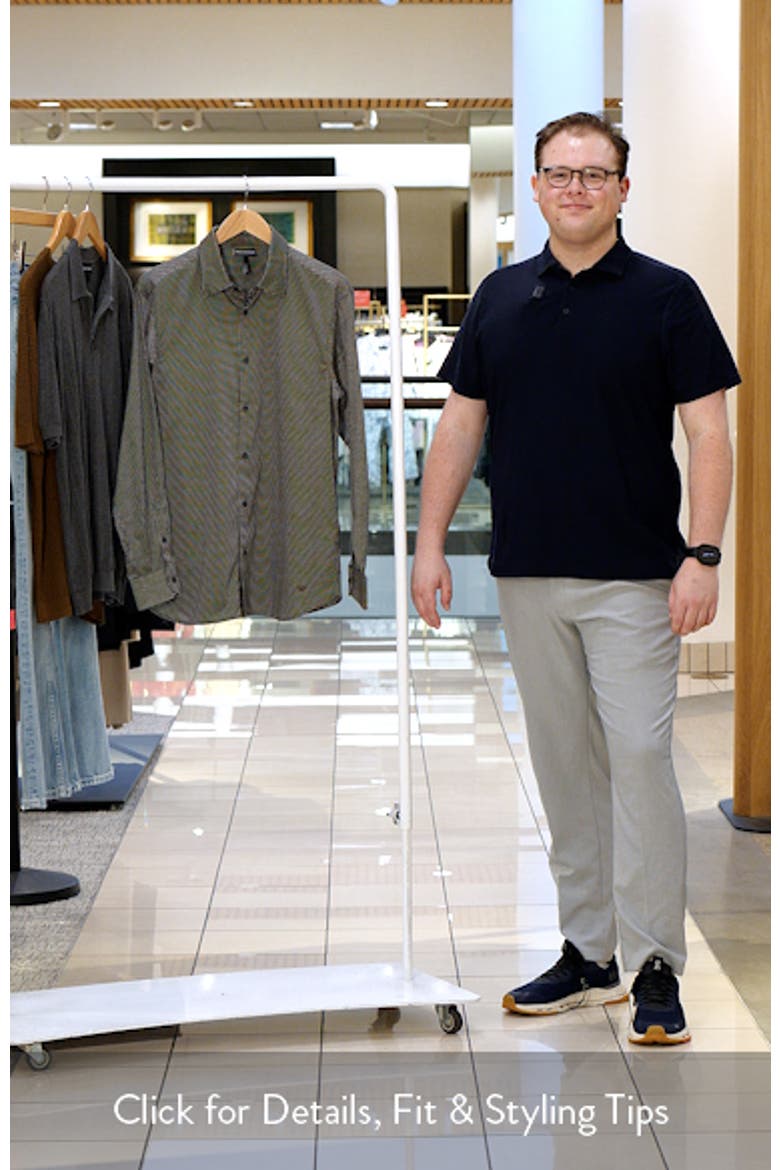 Bird's Eye Stretch Button-Up Shirt video