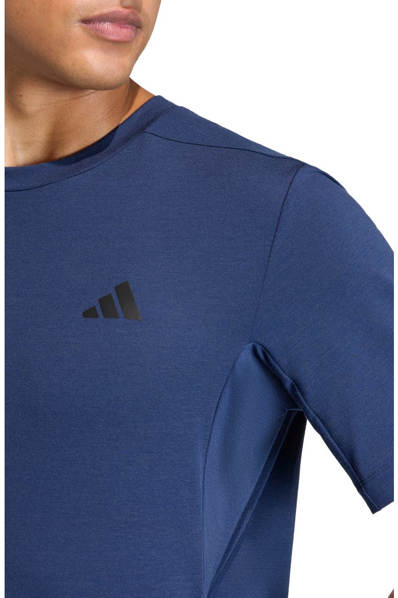 D4T Essentials T-Shirt, Alternate, color, NIGHT INDIGO
