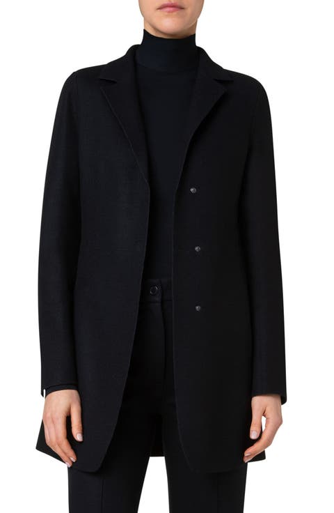 Felted Wool Long Jacket
