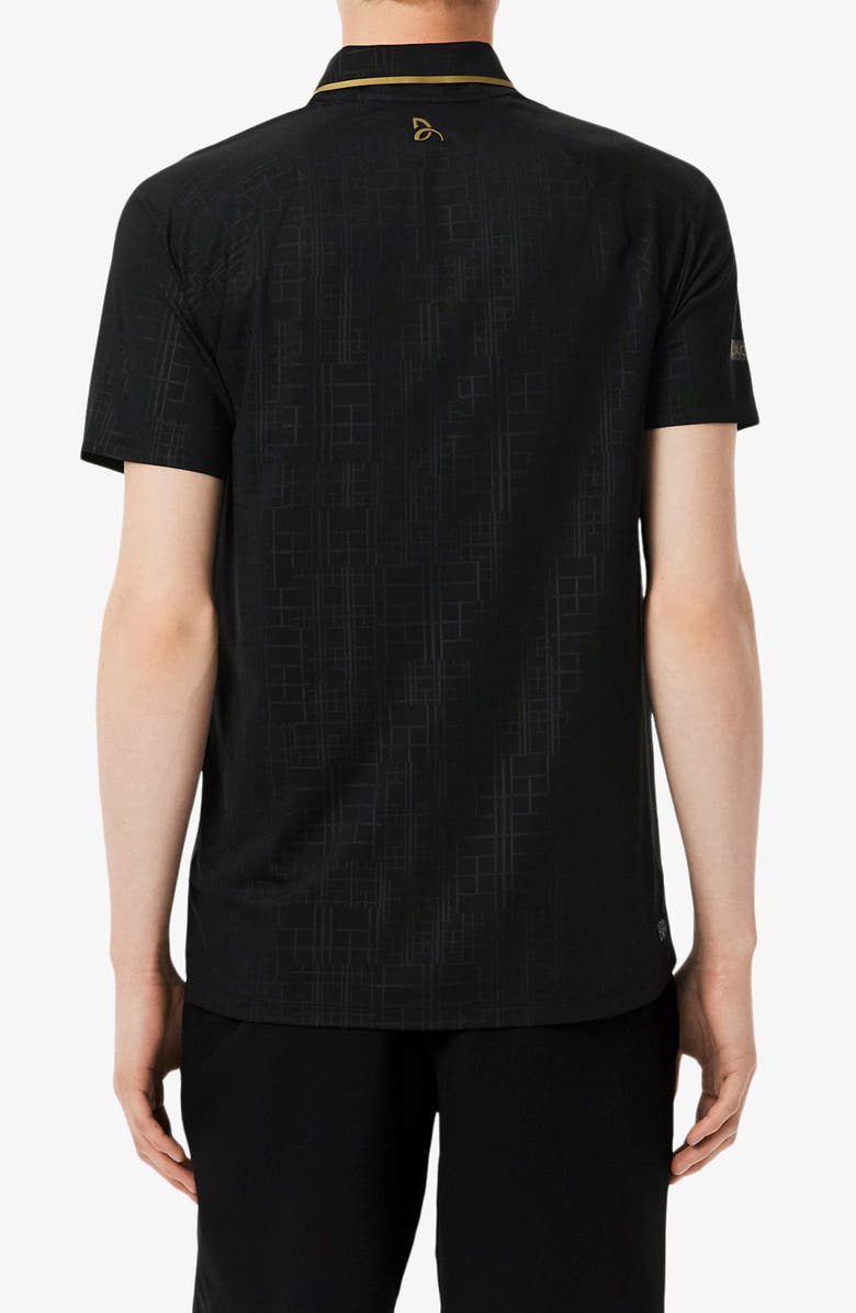 Lacoste Tennis Performance Slim Fit Polo, Alternate, color, Black