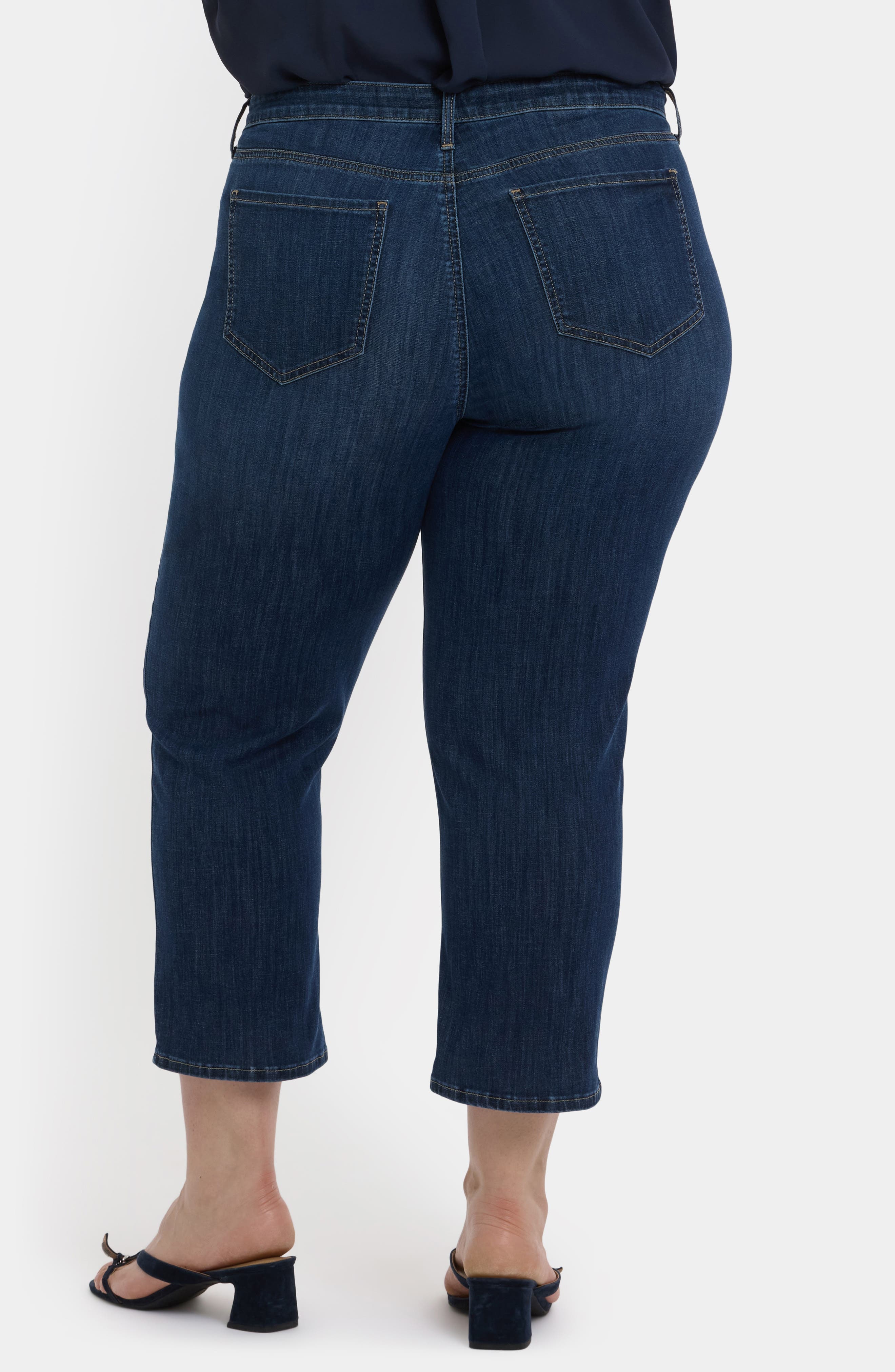 Piper Crop Relaxed Straight Leg Jeans - image 2