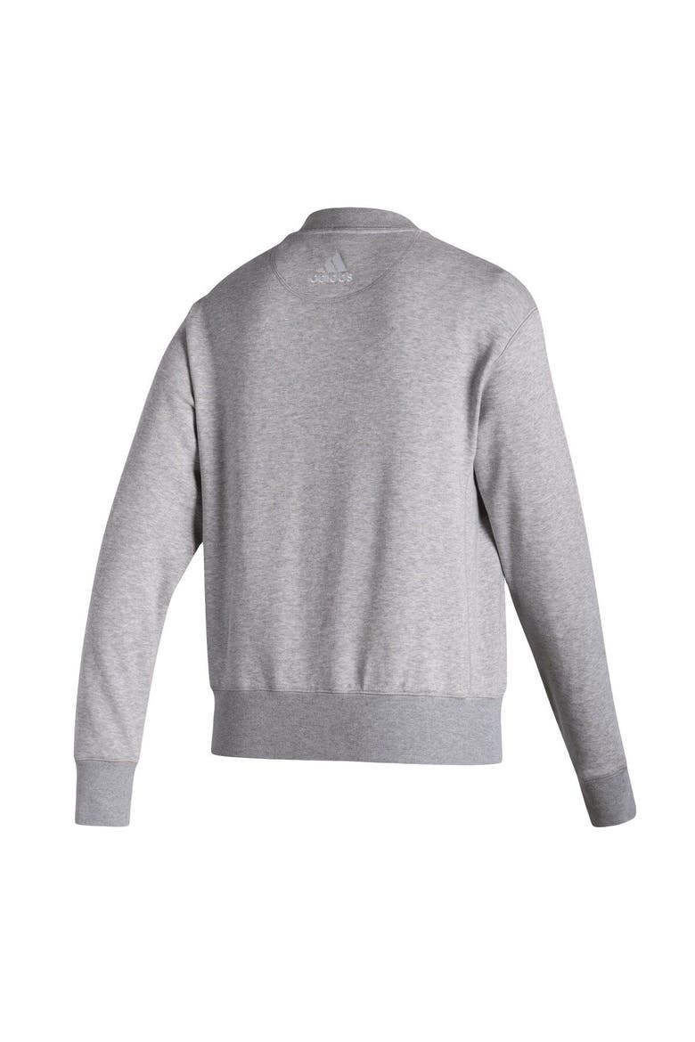 Women's adidas Heathered Gray Texas A&M Aggies Vintage Circle Pullover Sweatshirt, Alternate, color, Heather Gray