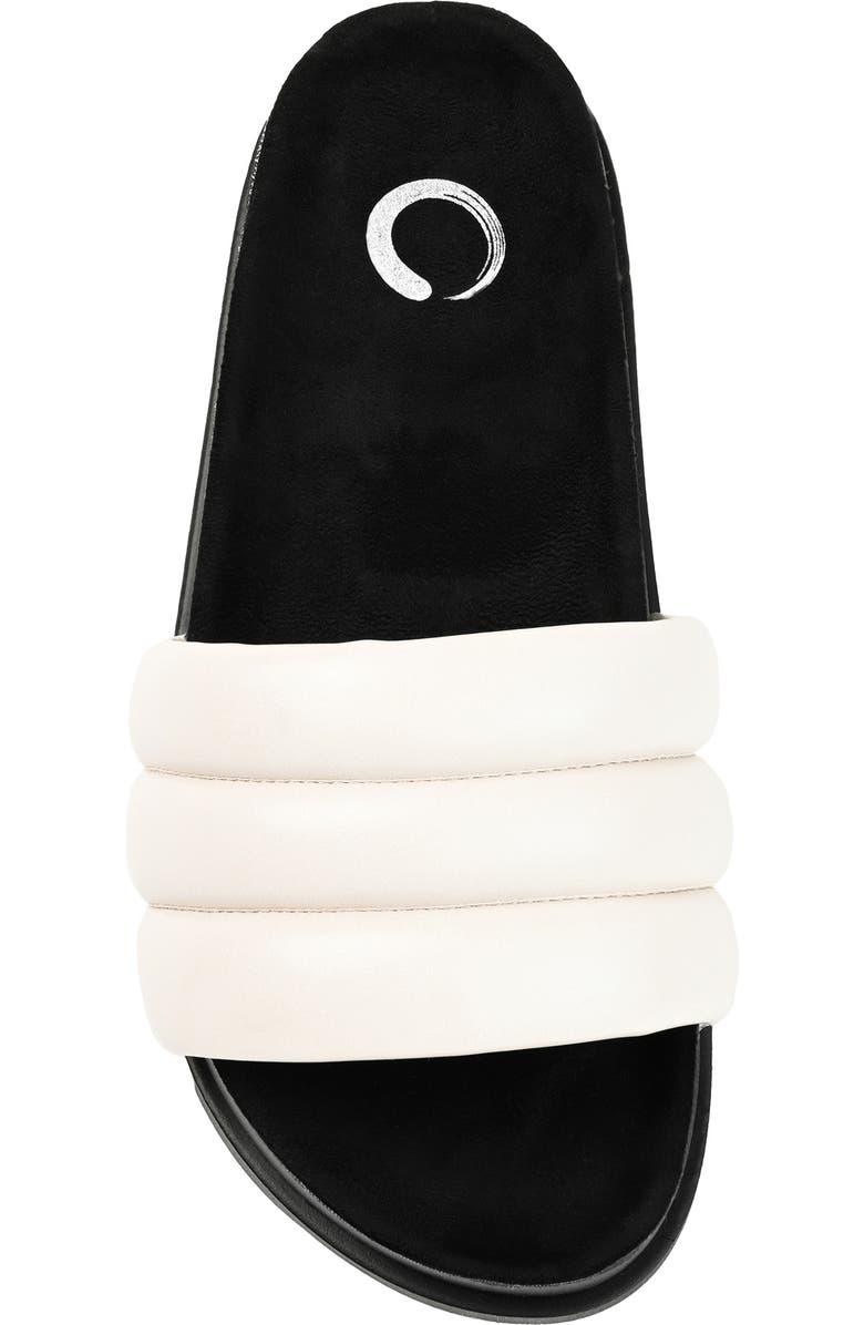 Journee Collection Sandal, Alternate, color, Off White