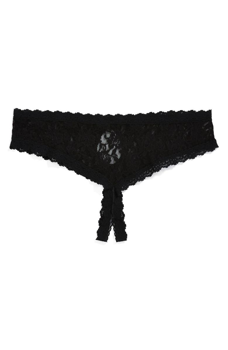Hanky Panky Open Gusset Hipster Panties, Main, color, 