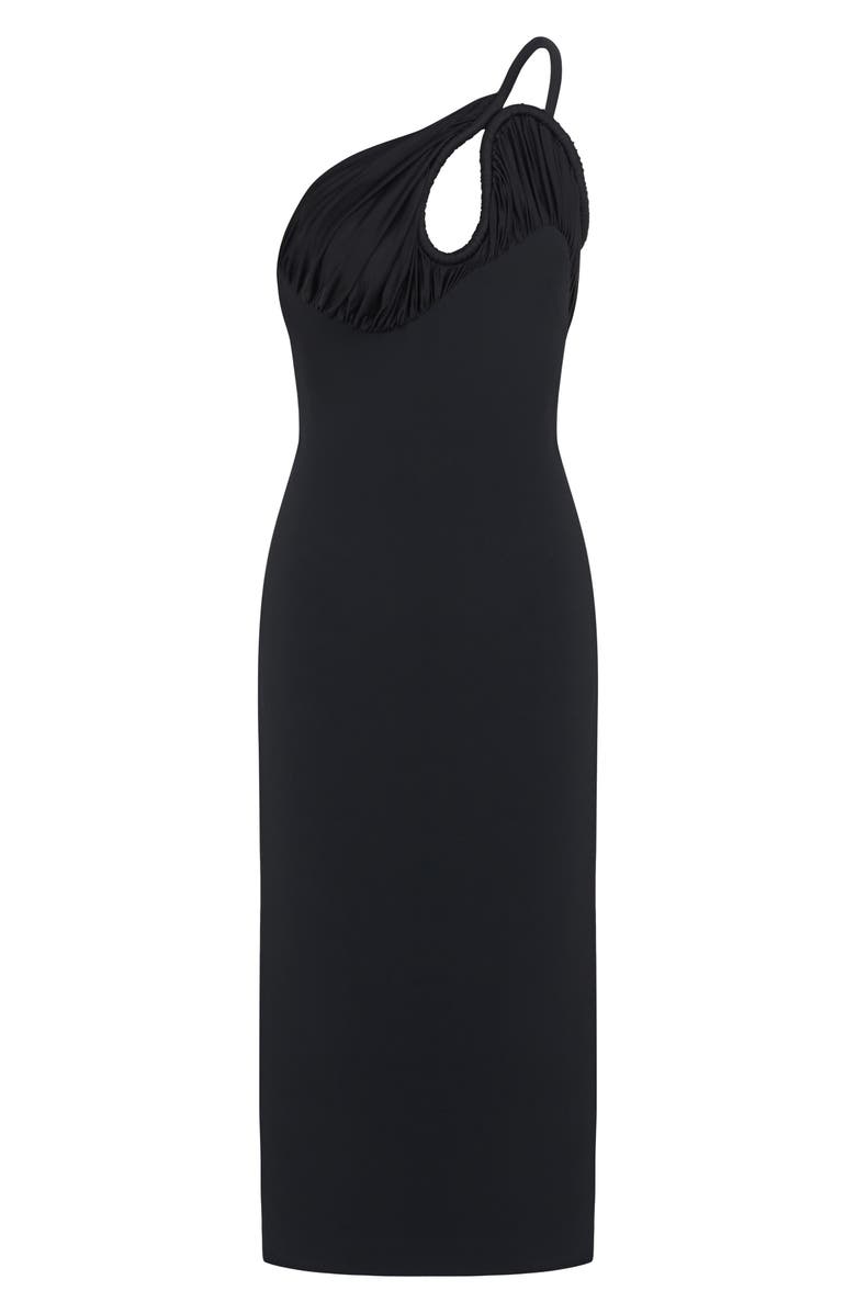 Et Ochs Monica Twist Cutout One-Shoulder Midi Dress, Alternate, color, 