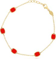 The Lovery Fine Jewelry Coral Icon Bracelet