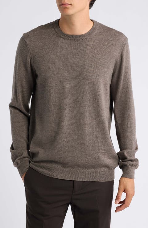 William Merino Wool Crewneck Sweater