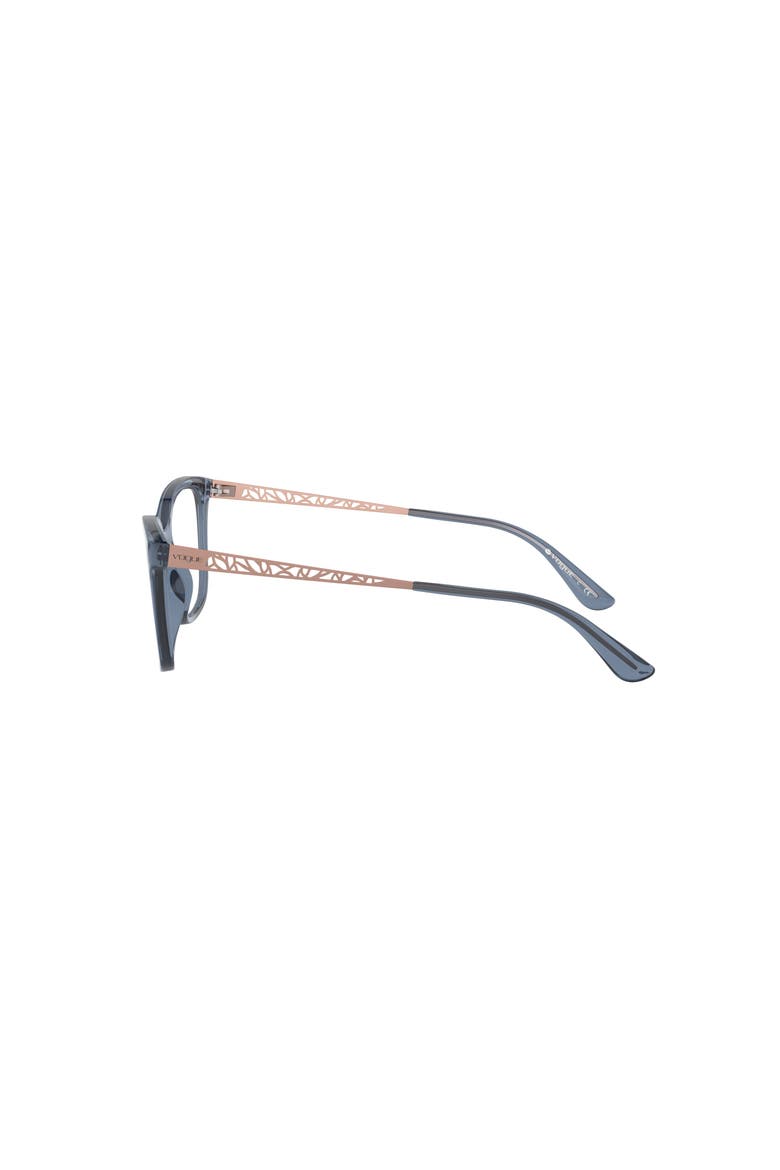 51mm Square optical glasses, Alternate, color, Blue