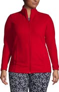 Lands' End Anyweather Fleece Full Zip Jacket