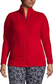 Lands' End Anyweather Fleece Full Zip Jacket