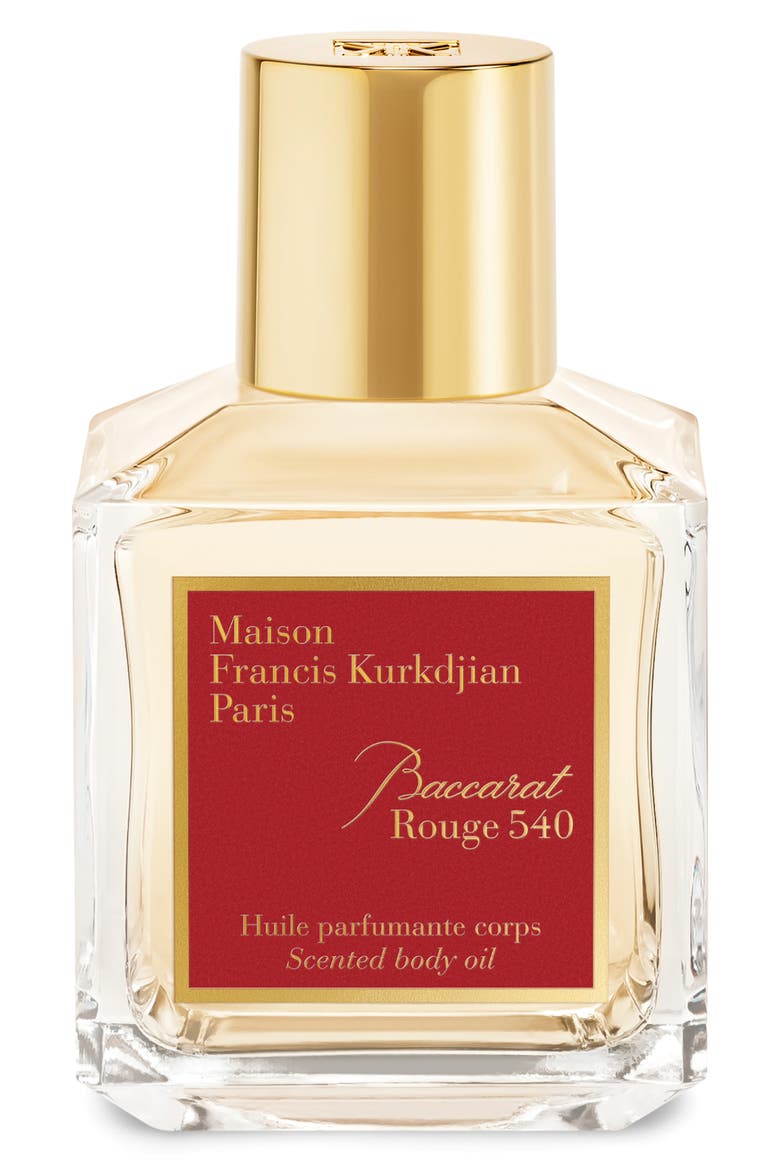 Baccarat Rouge 540 Body Oil, Main, color, NO COLOR