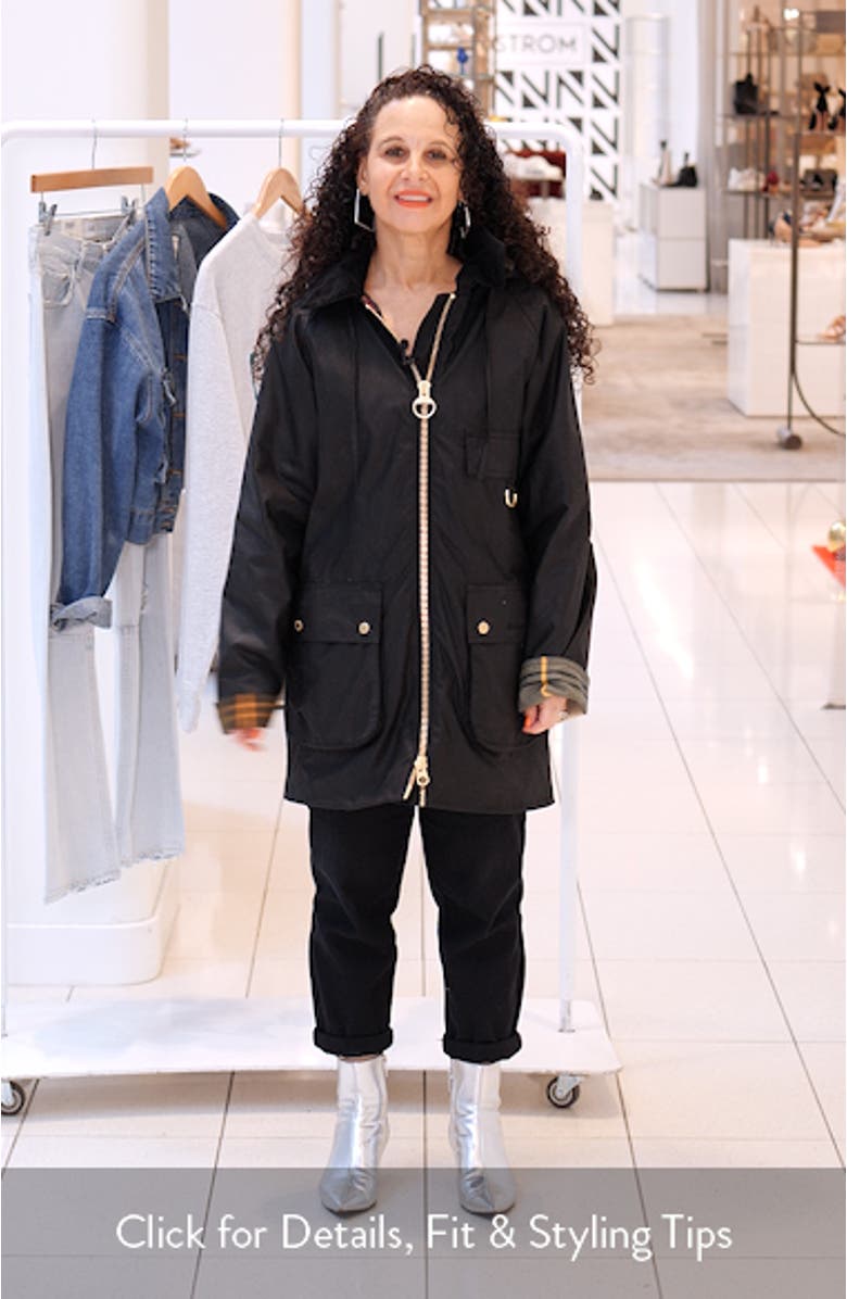 Highclere Hooded Waxed Jacket, sales video thumbnail