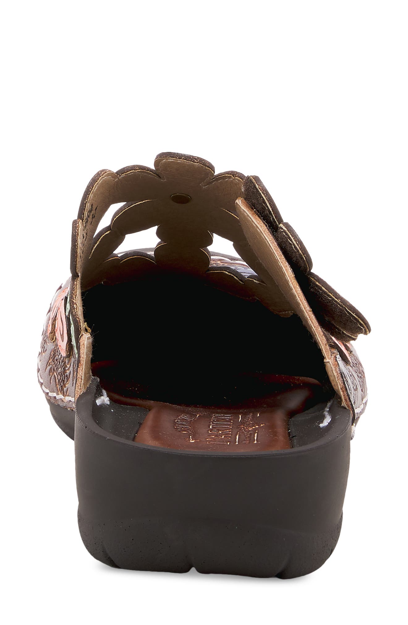 L'Artiste by Spring Step Keya Floral Mule, Alternate, color, 